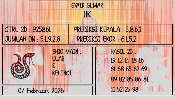 SYAIR SEMAR - HK